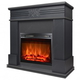 Eлектрическа камина MASOMI, Bird 23 & Loran-23", 1600W, Матов графит - 2t