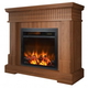 Eлектрическа камина MASOMI, Boston 17 & Dion-17", 1200W, Светъл орех - 2t