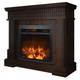 Eлектрическа камина MASOMI, Boston 17 & Dion-17", 1200W, Тъмен орех - 2t