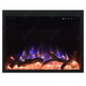 Eлектрическа камина MASOMI, Boston 23 & Bliss-26", 1600W, Тъмен орех - 3t