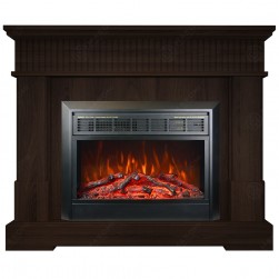 Eлектрическа камина MASOMI, Boston 23 & Marsel-26", 1600W, Тъмен орех