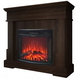 Eлектрическа камина MASOMI, Boston 23 & Zacky-26", 1600W, Тъмен орех - 2t