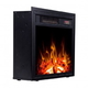 Eлектрическа камина MASOMI, Bremen 17 & Dion-17", 1200W, Тъмен орех - 3t