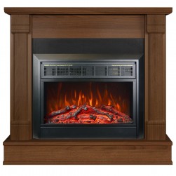 Eлектрическа камина MASOMI, Diplomat 23 & Marsel-26", 1600W, Светъл орех