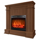 Eлектрическа камина MASOMI, Fabio 23 & Loran-23", 1600W, Светъл орех - 2t