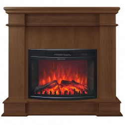 Eлектрическа камина MASOMI, Fabio 23 & Zacky-26", 1600W, Светъл орех