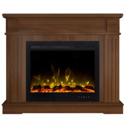 Eлектрическа камина MASOMI, Mari 29 & Everest-39", 1600W, Светъл орех