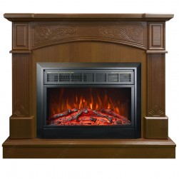 Eлектрическа камина MASOMI, Memphis 26 & Marsel-26", 1600W, Светъл орех
