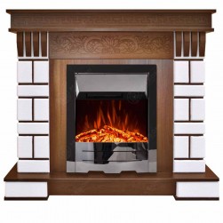 Eлектрическа камина MASOMI, Norton 23 & Pirin-20", 1600W, Светъл орех