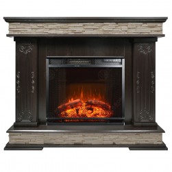 Eлектрическа камина MASOMI, Patrik 26 & Nexus-23", 1600W, Тъмен орех