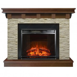 Eлектрическа камина MASOMI, Sheldon 26 & Nexus-23", 1600W, Светъл орех