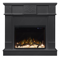 Eлектрическа камина MASOMI, Verona 26 & Bliss-26", 1600W, Матов графит
