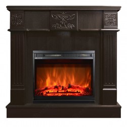 Eлектрическа камина MASOMI, Verona 26 & Loran-23", 1600W, Тъмен орех