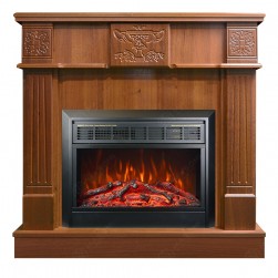 Eлектрическа камина MASOMI, Verona 26 & Marsel-26", 1600W, Светъл орех