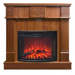 Eлектрическа камина MASOMI, Verona 26 & Zacky-26", 1600W, Светъл орех