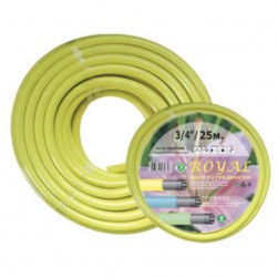 Градински Маркуч 3/4 Двуслоен 25 м. ROYAL HERLY, Оплетка против стъване , С...