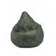 Пуф Pufrelax, круша за деца 4-14 г.,160л. Nirvana Light - Amazon, Перящ се калъф, Пълнеж от Полистиролни перли, Гама Premium - 4t