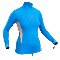 Блуза ликра GUL Swami Rashguard дълъг ръкав BLSI, С пълна ултравиолетова за...