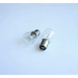 Лампа за шевна машина малка с цокъл, МладТехник, BA15d, 220V, 15W