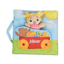Мека книжка-чанта с кукла Jollybaby Sweetie Pie