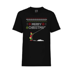 Детска Коледна Тениска Christmas holiday t shirt Tralala Grinch merry chris...