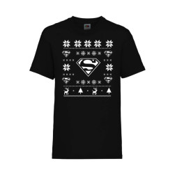 Детска Коледна Тениска Christmas holiday t shirt Tralala superman christmas...