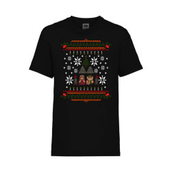 Детска Коледна Тениска Christmas holiday t shirt Tralala Zelda Christmas 01...