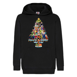 Детски коледен суитшърт Tralala Dragon Ball Z Christmas Tree, Черен, 5-6 г....