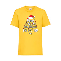Детска Тениска за Коледа Празници ,Tralala, Keep Calm And Get Your Ho Ho Ho...