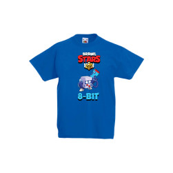 Детска тениска, Tralala, Brawl Stars 8-bit, Син, 12-13 г.