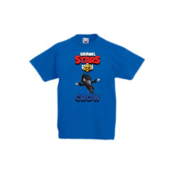Детска тениска Tralala Brawl Stars Crow 2, Син, 9-11 г.