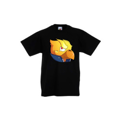 Детска тениска, Tralala, Brawl Stars Golden Crow Head, Черен, 3-4 г.