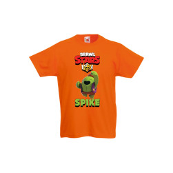 Детска тениска Tralala Brawl Stars Spike 4, Оранжев, 12-13 г.