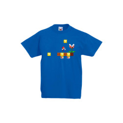 Детска тениска Tralala Super Mario 11, Син, 9-11 г.