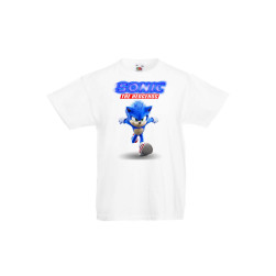Детска тениска Tralala Sonic the Hedgehog 2, Бял, 12-13 г.
