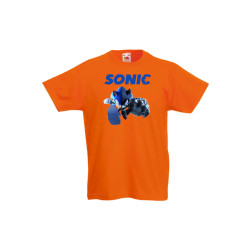 Детска тениска Tralala Sonic the Hedgehog 5, Оранжев, 9-11 г.
