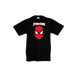 Детска тениска Tralala Spiderman 9, Черен, 3-4 г.