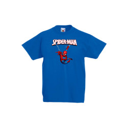 Детска тениска Tralala Spiderman 8, Син, 7-8 г.