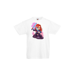 Детска Тениска Marvel Avengers Отмъстителите Tralala Marvel Black Widow, Бя...