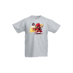 Детска Тениска Marvel Avengers Отмъстителите Tralala Marvel Deadpool 2, Сив...