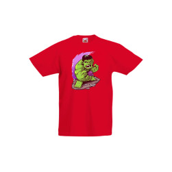 Детска Тениска Marvel Avengers Отмъстителите Tralala Marvel Hulk, Червен, X...