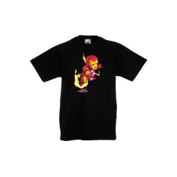 Детска Тениска Marvel Avengers Отмъстителите Tralala Marvel Iron Man, Черен...