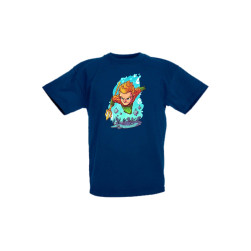 Детска Тениска DC Comics Герои Tralala DC Aquaman, Тъмносин, XS - 3-4 г. (1...