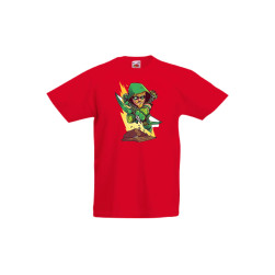 Детска Тениска DC Comics Герои Tralala DC Green Arrow, Червен, XL - 12-13 г...