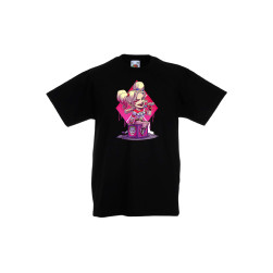 Детска Тениска DC Comics Герои Tralala DC Harley Queen 1, Черен, XS - 3-4 г...