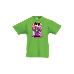 Детска Тениска DC Comics Герои Tralala DC Joker, Lime, S - 5-6 г. (116-128)