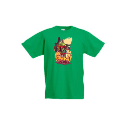 Детска Тениска Star Wars Междузвездни войни Tralala Star Wars Boba Fett, Зе...