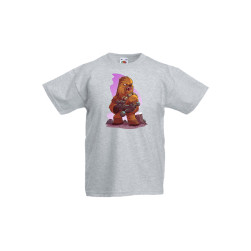 Детска Тениска Star Wars Междузвездни войни Tralala Star Wars Chewbacca, Си...