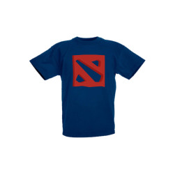 Детска Тениска DOTA 2 MOBA PC Game Tralala Dota 2 Logo, Тъмносин, L - 9-11 ...