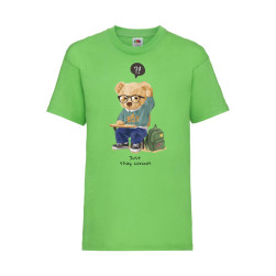 Детска Тениска Cute Cuddly Teddy Bear Tralala Cute Bear Just Stay Curious, ...
